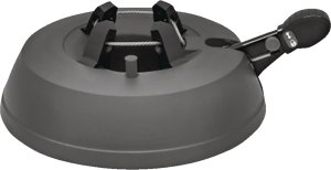 Dąstal Det Gamle Apotek Christmas tree stand, h 9+5cm(handle), w 34cm, 1/colorbox, black 2