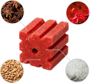 Trutka Trucizna Środek na Myszy Szczury Gryzonie Czerwona Kostka Bromadiolone Przeciw Myszom Szczurom Worek 25kg 4