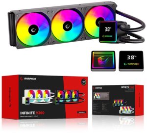 Chłodzenie wodne Rampage INFINITE V360 Czarne 20