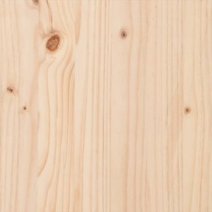 Drewutnia vidaXL Doniczka ogrodowa naturalny 31 x 31 x 70 cm Lite drewno sosnowe 6