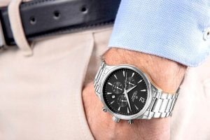 Zegarek Giewont Zegarek Męski Chronograph Sapphire Srebrny GW6310-B2 3