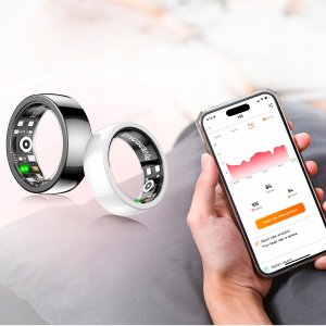 Smart Ring Riversong Riversong smart ring Trinity czarny SR01 rozmiar 7 średnica wew 17mm 2