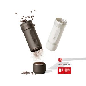 Młynek do kawy Outin Fino grinder Automatyczny młynek Brązowy 3