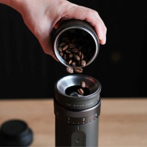 Młynek do kawy Outin Fino grinder Automatyczny młynek Brązowy 4