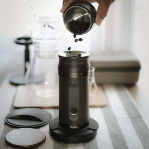 Młynek do kawy Outin Fino grinder Automatyczny młynek Brązowy 7