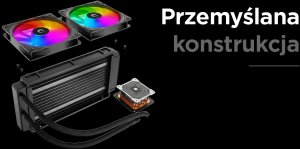 Chłodzenie wodne Rampage INFINITE V240 Białe 13