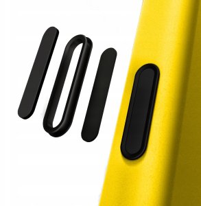 Yaxo Etui na telefon Leather Gear Slim Case MagSafe iPhone 17 Pro Honey Yellow 4