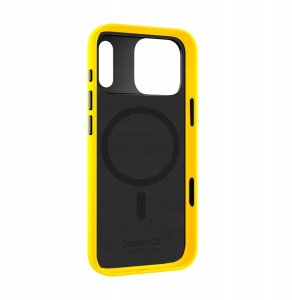 Yaxo Etui na telefon Leather Gear Slim Case MagSafe iPhone 17 Pro Max Honey Yellow 3