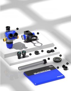 Mikroskop Stereo Triocular Mechanic Super X Pro B11 6.5X52X 5