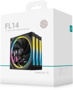 Wentylator Deepcool FL14 3-pack (R-FL14-BKAPN3-G) 5