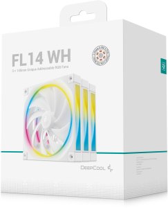 Wentylator Deepcool FL14 3-pack (R-FL14-WHAPN3-G) 7