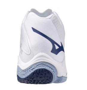 Mizuno Buty siatkarskie Wave Lightning Z8 Mid biało -niebieskie r. 46 4