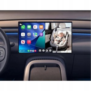 Bezprzewodowy adapter samochodowy Ottocast CarPlay z nianią samochodową (Cabin Care) 3