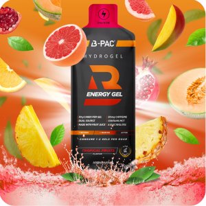 SIS SCIENCE IN SPORT AronPharma_B-PAC Energy Gel + Caffeine żel energetyczny z kofeiną Tropikalny 60ml 2