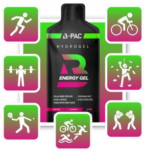 SIS SCIENCE IN SPORT AronPharma_B-PAC Energy Gel żel energetyczny z kofeiną Litchi Limonka 60ml 3