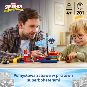 LEGO Marvel Statek piracki drużyny Spidey'ego (11208) 2
