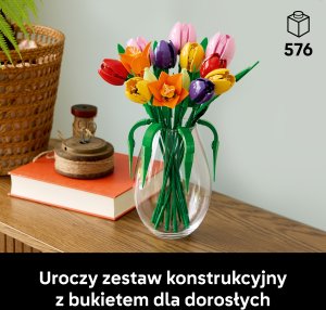 LEGO Botanicals Bukiet tulipanów, zestaw dla dorosłych (11501) 3