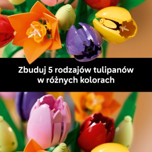 LEGO Botanicals Bukiet tulipanów, zestaw dla dorosłych (11501) 5