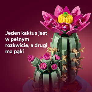 LEGO Botanicals Kwitnący kaktus (11509) 5