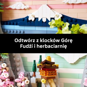 LEGO ART Japoński krajobraz z kwitnącą wiśnią (31218) 4