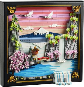 LEGO ART Japoński krajobraz z kwitnącą wiśnią (31218) 8