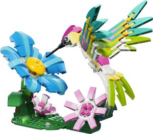 LEGO Creator 3 w 1 Dzikie zwierzęta: kolorowy koliber (31384) 2