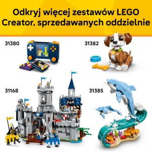 LEGO Creator 3 w 1 Dzikie zwierzęta: kolorowy koliber (31384) 8