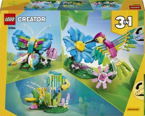 LEGO Creator 3 w 1 Dzikie zwierzęta: kolorowy koliber (31384) 9