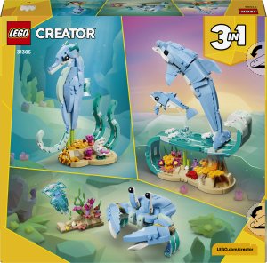 LEGO Creator 3 w 1 Zwierzęta morskie: piękny delfin (31385) 9