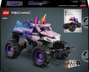 LEGO Technic Monster Jam Sparkle Smash z napędem pull-back (42220) 9