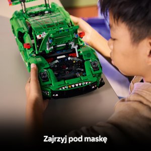 LEGO Technic Samochód Porsche 911 GT3 R REXY AO Racing (42224) 4