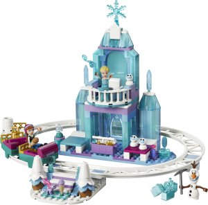 LEGO Disney Kraina lodu zamek Elzy i śnieżna przejażdżka (43281) 2