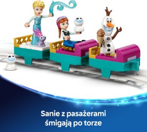 LEGO Disney Kraina lodu zamek Elzy i śnieżna przejażdżka (43281) 6