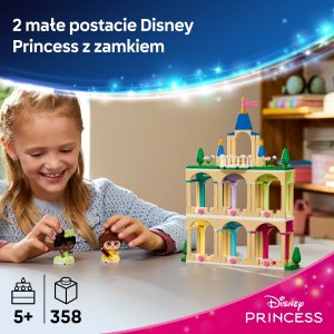 LEGO Disney Mała Bella i Tiana z zamkiem (43291) 2