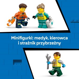 LEGO City Zestaw z samolotem, ciężarówką serwisową i poduszkowcem (60505) 7