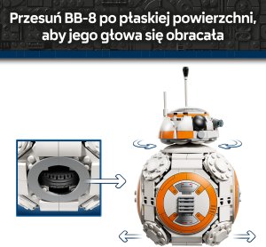 LEGO Star Wars Droid astromechaniczny BB-8 (75452) 3