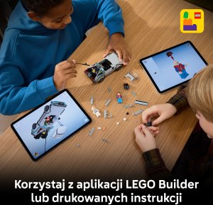 LEGO Speed Champions Wehikuł czasu Powrót do przyszłości (77256) 6