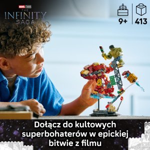 LEGO Marvel Epicka bitwa: Hulkbuster kontra Hulk (76343) 3