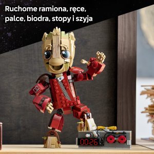 LEGO Marvel Groot w stroju Ravagera (76341) 3
