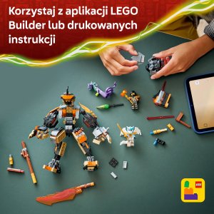 LEGO Ninjago Mech specjalny Cole’a i Zane w smoczej zbroi (71854) 6