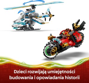 LEGO Ninjago Bitwa ninja: domek na drzewie z pojazdami (71857) 5