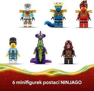 LEGO Ninjago Bitwa ninja: domek na drzewie z pojazdami (71857) 6
