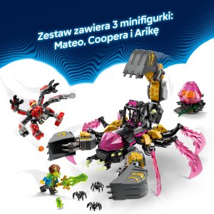 LEGO DREAMZzz Koszmarna skorpionowa koparka (71513) 5