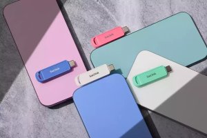 Pendrive Hama SanDisk Phone Drive USB-C, Seafoam Green, 512GB 5