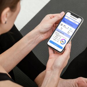 Waga Łazienkowa Analityczna 57 Parametrów Apple Health, Google Fit, WIFI 5