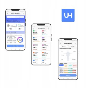 Waga Łazienkowa Analityczna 57 Parametrów Apple Health, Google Fit, WIFI 10
