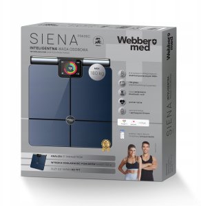 Waga Łazienkowa Analityczna 57 Parametrów Apple Health, Google Fit, WIFI 2