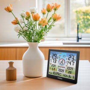 Stacja Pogodowa POGODY Bezprzewodowa METEO Higrometr Barometr WIFI SP601 3