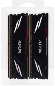 Pamięć AFOX GAMING DDR4 2X16GB 3200MHZ CL16 RANK1 XMP2 BLACK AFLD432PS1CADB 2