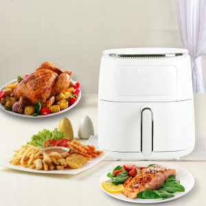 Frytkownica beztłuszczowa ELLE EKAFP501WHEU White 5L 3
